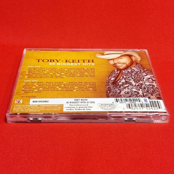 TOBY KEITH 35 Biggest Hits 2008 2 Disc CD Set - Picture 4 of 9